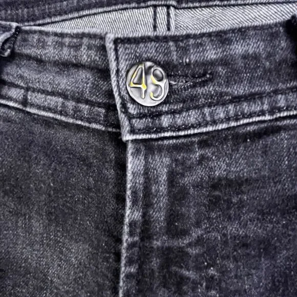 AG Adriano Goldschmied Tellis Modern Slim Jeans Mens 30x33 Black Denim - Picture 4 of 13